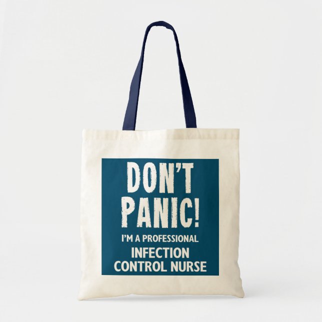 Tote Bag Infirmière de prévention des infections (Devant)