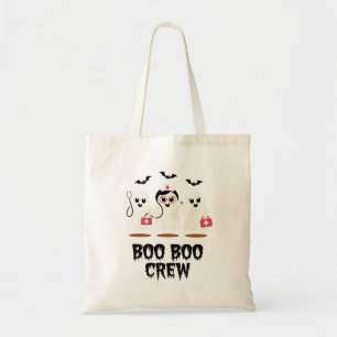 Tote Bag Infirmière d'Halloween Mignon Fantôme Infirmière