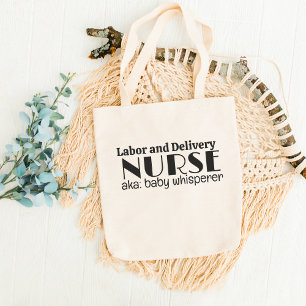 Tote Bag Infirmière du travail et de la livraison, alias Ba