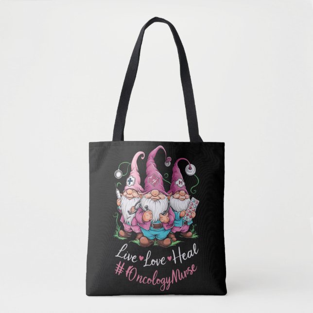 Tote Bag Infirmière en oncologie (2) (Devant)