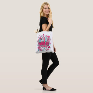 Tote Bag Infirmière en oncologie Sensibilisation au cancer 
