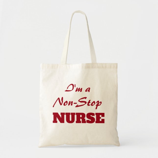 Tote Bag Infirmière fourre-tout "direct " (Devant)