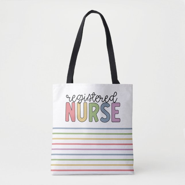 Tote Bag Infirmière inscrite infirmière infirmière infirmiè (Devant)