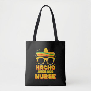 Tote Bag Infirmière pas moyenne Cinco De Mayo famille appar