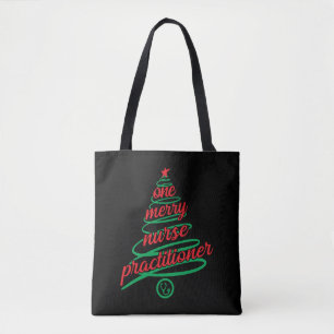 Tote Bag infirmière praticienne de Noël, une joyeuse