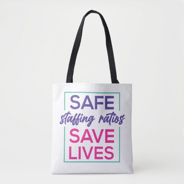 Tote Bag Infirmière - Sécurité de la dotation Fourre-tout (Devant)