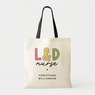 Tote Bag Infirmière sur mesure L et D   Infirmière de la ma