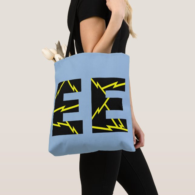 Tote Bag Ingénierie électrique EE facturée (De près)