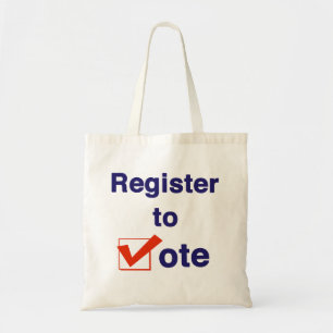 Tote Bag Inscrivez-Vous Au Vote 2026