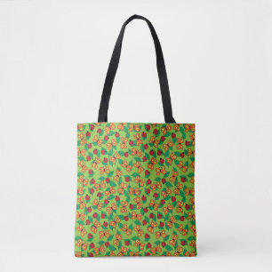 Tote Bag Insectes colorés, papillons et coccinelles 