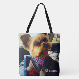 Tote Bag Insérez votre photo ici personnalisée de cabot