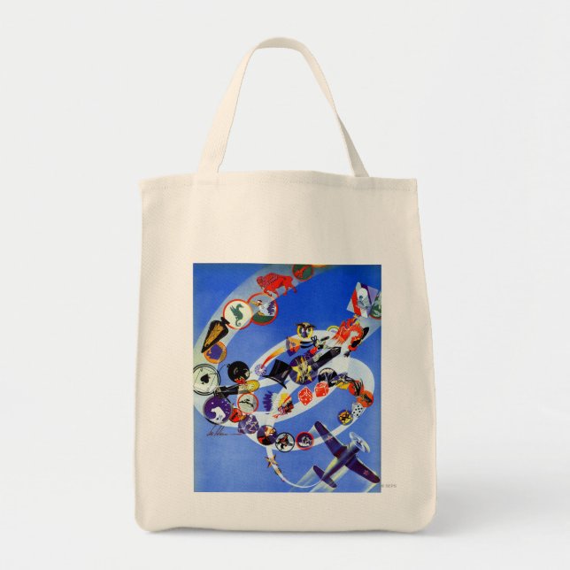 Tote Bag Insigne de l'escadron (Devant)