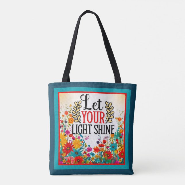 Tote Bag Inspiration florale rétrospective (Dos)