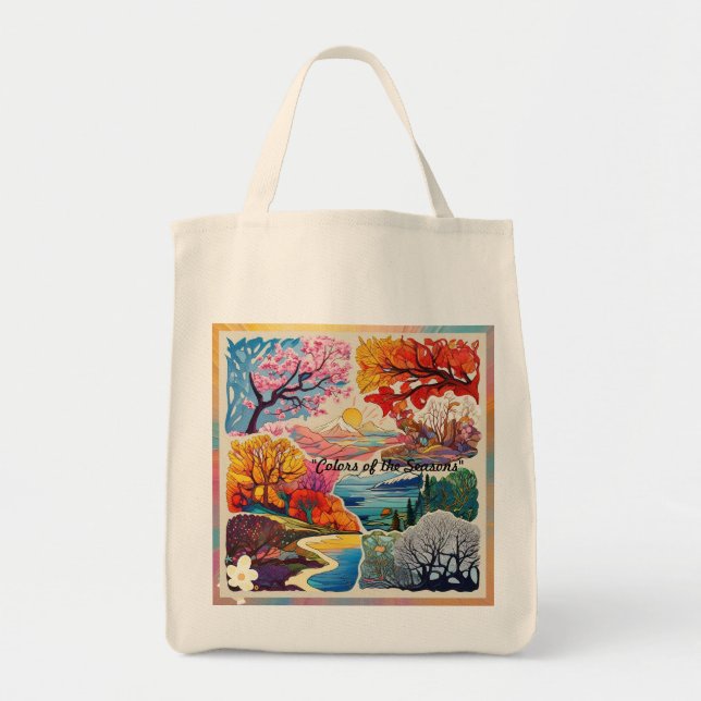 Tote Bag "Inspiration saisonnière" (Devant)