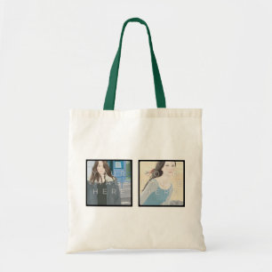 Tote Bag Instagram deux conceptions faites sur commande de