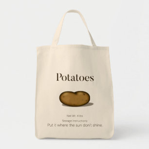 Tote Bag Instructions de stockage humoristique Boutique de 