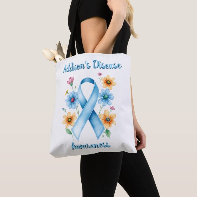 Tote Bag Insuffisance surrénale Sensibilisation à la maladi (De près)