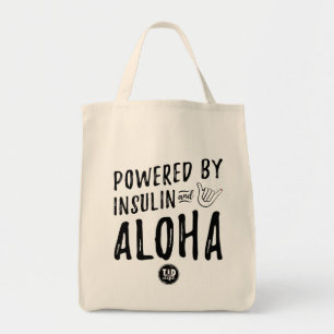 Tote Bag Insuline N Aloha (noir/naturel)