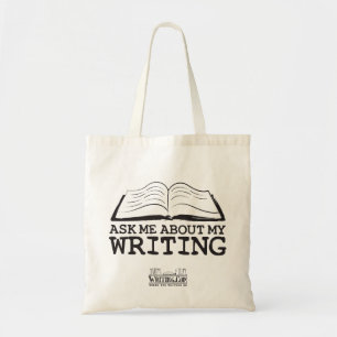 Tote Bag Interrogez-moi au sujet de mon écriture (le sac)