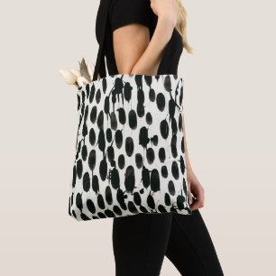 Tote Bag Invariable I   Aquarelle noire