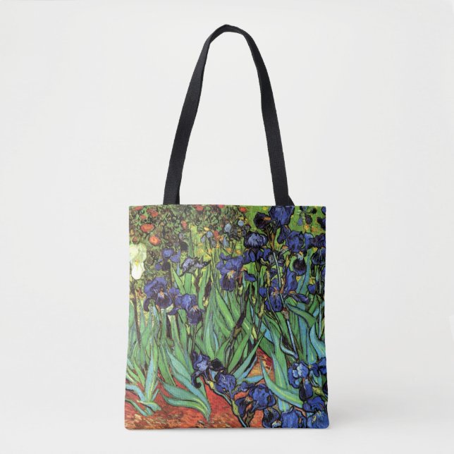 Tote Bag Iris par des beaux-arts de Van Gogh (Devant)