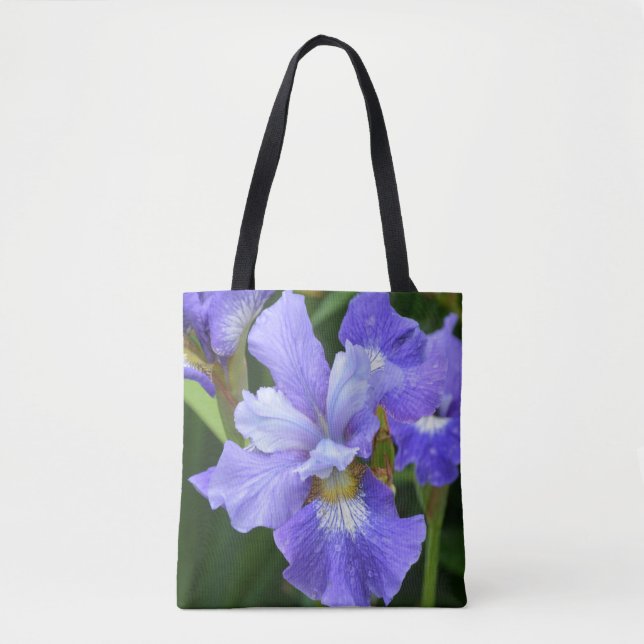 Tote Bag Iris pourpre (Devant)