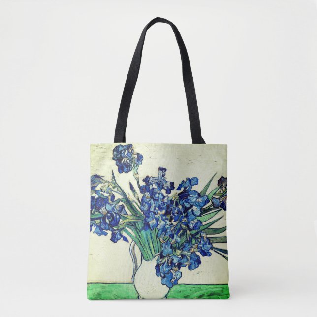 Tote Bag Irises (1890) par Vincent Van Gogh (Devant)