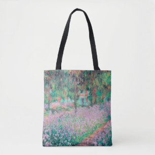 Tote Bag Irises dans le jardin de Monet