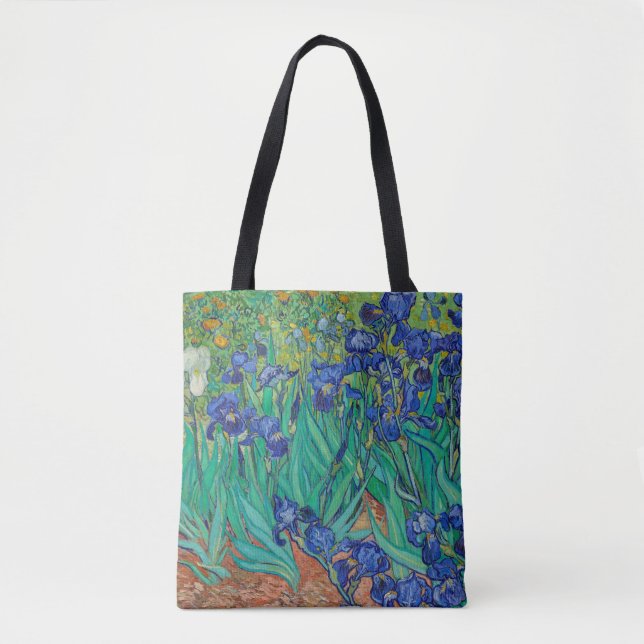 Tote Bag Irises - Van Gogh (Devant)
