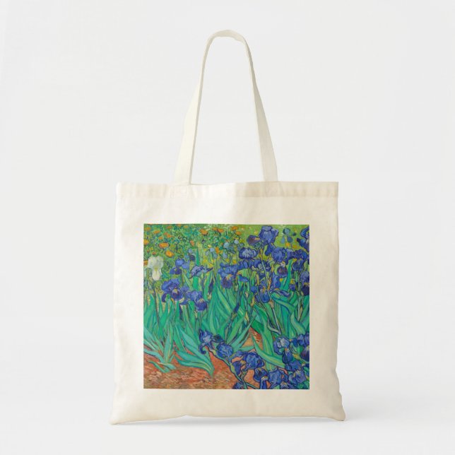 Tote Bag Irises Vincent van Gogh (Devant)