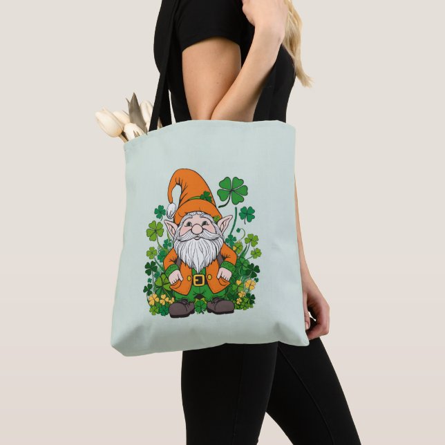 Tote Bag Irish Gnome (De près)