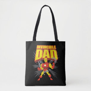 Tote Bag Iron Man Papa Invincible