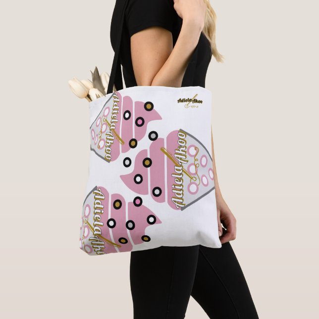 Tote Bag Irrésistible crème glacée arrose Fourre-tout -Adie (De près)