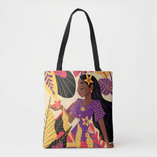 Tote Bag Isabela d'Encanto   Graphique floral