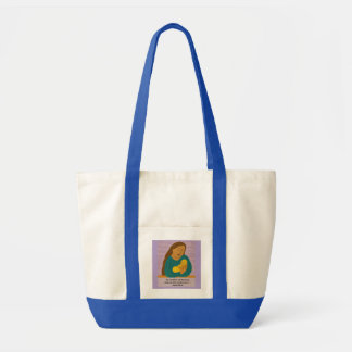 Tote Bag Isaiah 66:13 Comforting Mother and Baby Postcard