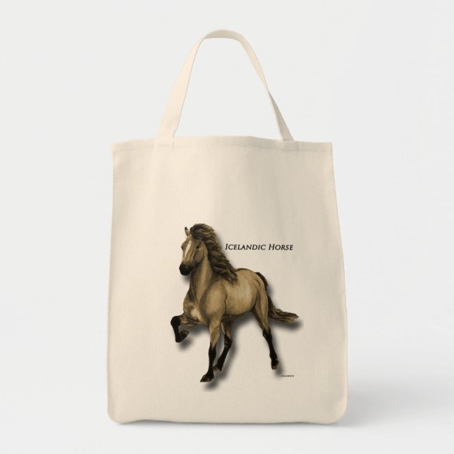 Tote Bag islandais vintage (Devant)