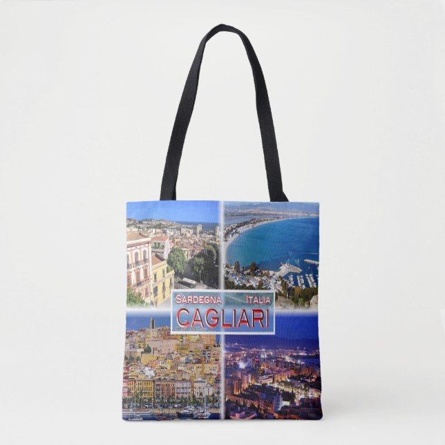 Tote Bag IT2027 Europe - Italie - Sardaigne - Cagliari - Ha (Devant)