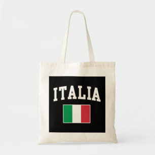 Tote Bag Italia Drapeau Italie Italiano Famille Hommes Femm