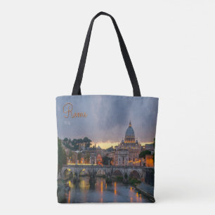 Tote Bag Italie Pont Rome Sant'Angelo