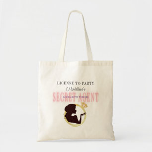 Tote Bag Itinéraire de la licence de l'agent secret