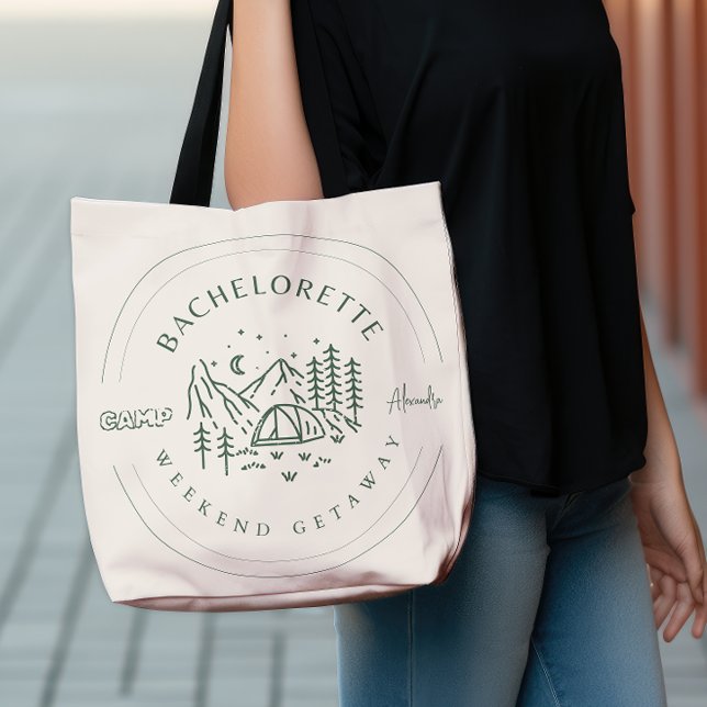 Tote Bag Itinéraire du week-end de bachelorette (Créateur téléchargé)