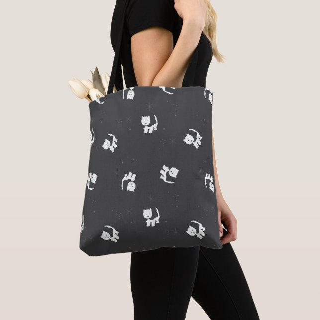 Tote Bag Izzie Le Westie (De près)