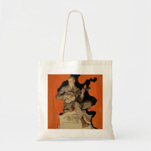 Tote Bag J.C. Leyendecker Joueur de banjo 1920 Art déco Art