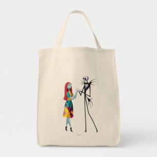 Tote Bag Jack et Sally tenant les mains