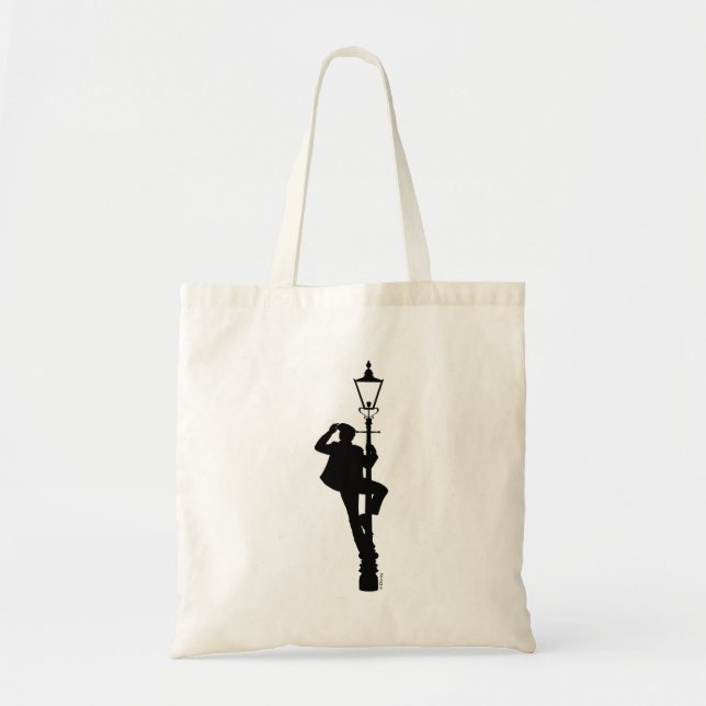 Tote Bag Jack le Lamplighter Silhouette (Devant)