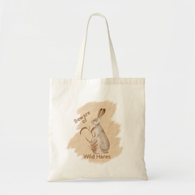 Tote Bag Jack Rabbit et ses amis (Devant)
