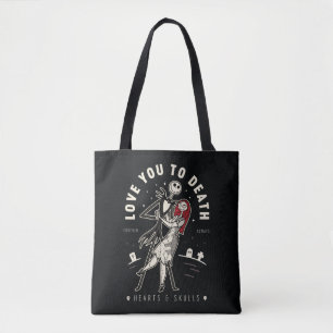 Tote Bag Jack & Sally - Vous Aimez À La Mort, Pour Toujours