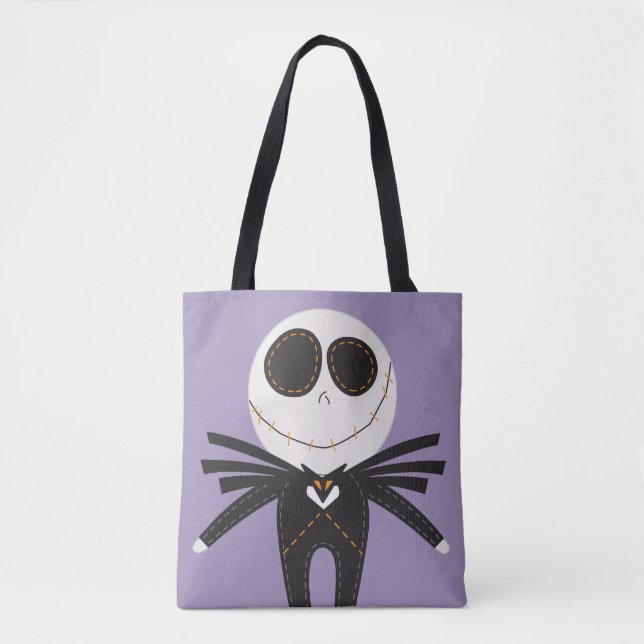 Tote Bag Jack Skellington Pook à Looz (Devant)