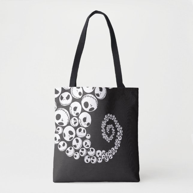 Tote Bag Jack Skellington | Tourner le crâne (Devant)