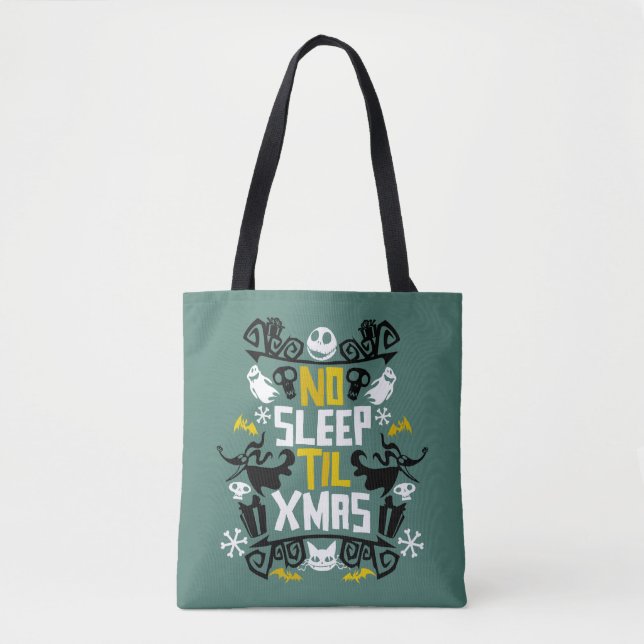Tote Bag Jack & Zero - Pas de sommeil jusqu'à Noël (Devant)